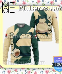 Pokemon Snorlax Anime Personalized T-shirt, Hoodie, Long Sleeve, Bomber Jacket a