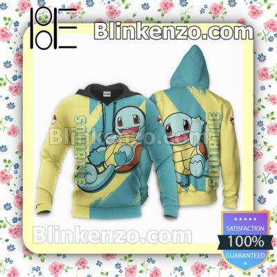 Pokemon Squirtle Anime Personalized T-shirt, Hoodie, Long Sleeve, Bomber Jacket b