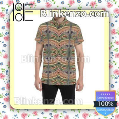 Polynesian Mix Color Summer Shirt