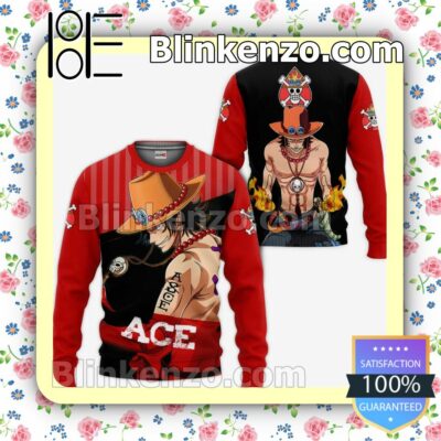 Portgas D Ace One Piece Anime Personalized T-shirt, Hoodie, Long Sleeve, Bomber Jacket a