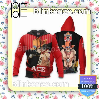 Portgas D Ace One Piece Anime Personalized T-shirt, Hoodie, Long Sleeve, Bomber Jacket b