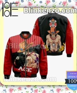 Portgas D Ace One Piece Anime Personalized T-shirt, Hoodie, Long Sleeve, Bomber Jacket c