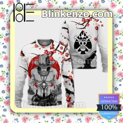 Portgas D. Ace Japan Style One Piece Anime Personalized T-shirt, Hoodie, Long Sleeve, Bomber Jacket a