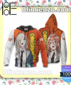Power Chainsaw Man Anime Personalized T-shirt, Hoodie, Long Sleeve, Bomber Jacket
