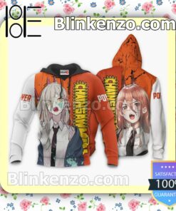 Power Chainsaw Man Anime Personalized T-shirt, Hoodie, Long Sleeve, Bomber Jacket b