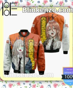 Power Chainsaw Man Anime Personalized T-shirt, Hoodie, Long Sleeve, Bomber Jacket c
