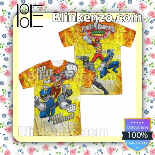 Power Rangers Go Go Dino Charge Gift T-Shirts
