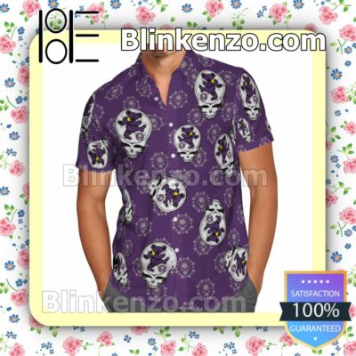 Purple Dancing Bears Summer Shirts b
