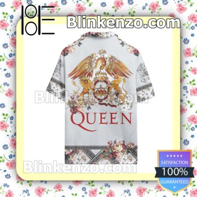 Queen Flower Summer Hawaiian Shirt a