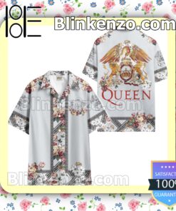 Queen Flower Summer Hawaiian Shirt b