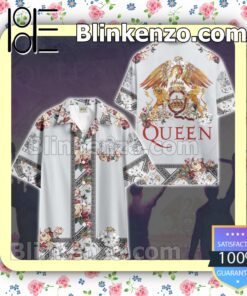 Queen Flower Summer Hawaiian Shirt c