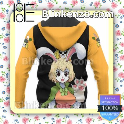 Rabbit Mink Carrot One Piece Anime Personalized T-shirt, Hoodie, Long Sleeve, Bomber Jacket x