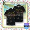 Rammstein Beach Pattern Black Summer Shirt