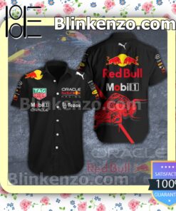 Red Bull Racing Tezos Mobil 1 Oracle Summer Hawaiian Shirt