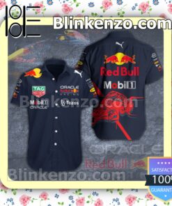 Red Bull Racing Tezos Mobil 1 Oracle Summer Hawaiian Shirt b