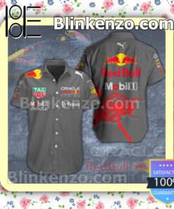 Red Bull Racing Tezos Mobil 1 Oracle Summer Hawaiian Shirt c