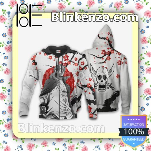 Red-Haired Shanks Japan Style One Piece Anime Personalized T-shirt, Hoodie, Long Sleeve, Bomber Jacket