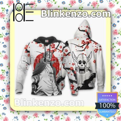 Red-Haired Shanks Japan Style One Piece Anime Personalized T-shirt, Hoodie, Long Sleeve, Bomber Jacket b