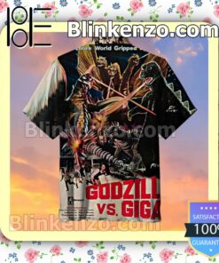 Release Of Godzilla Vs. Gigan Summer Hawaiian Shirt, Mens Shorts a