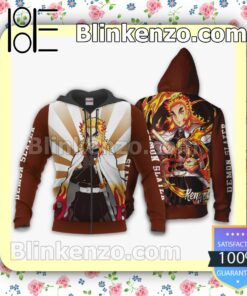 Rengoku Demon Slayer Anime Personalized T-shirt, Hoodie, Long Sleeve, Bomber Jacket