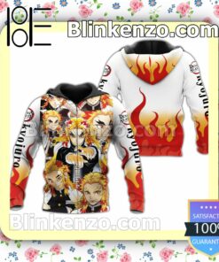 Rengoku Demon Slayers Costume Anime Personalized T-shirt, Hoodie, Long Sleeve, Bomber Jacket