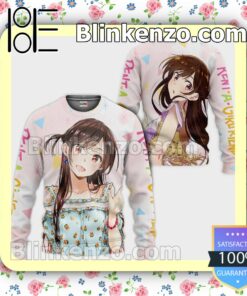 Rent A Girlfriend Ichinose Chizuru Anime Personalized T-shirt, Hoodie, Long Sleeve, Bomber Jacket a