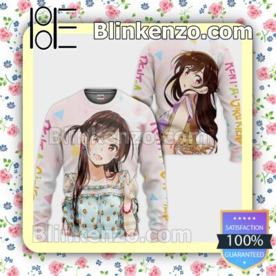 Rent A Girlfriend Ichinose Chizuru Anime Personalized T-shirt, Hoodie, Long Sleeve, Bomber Jacket a