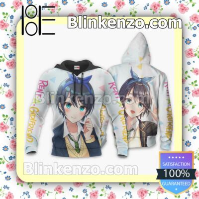 Rent A Girlfriend Ruka Sarashina Anime Personalized T-shirt, Hoodie, Long Sleeve, Bomber Jacket b