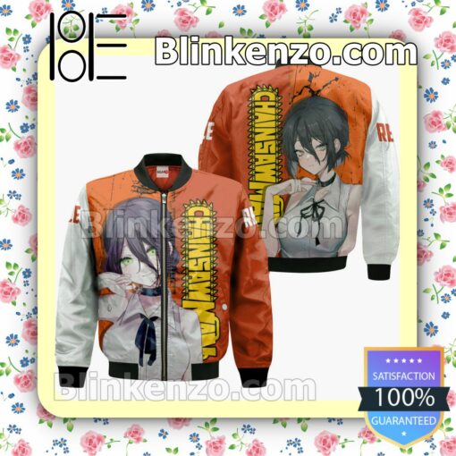 Reze Chainsaw Man Anime Personalized T-shirt, Hoodie, Long Sleeve, Bomber Jacket c
