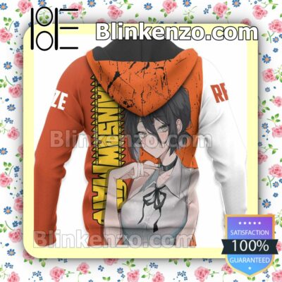 Reze Chainsaw Man Anime Personalized T-shirt, Hoodie, Long Sleeve, Bomber Jacket x
