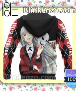 Ririka Momobami Kakegurui Anime Personalized T-shirt, Hoodie, Long Sleeve, Bomber Jacket x