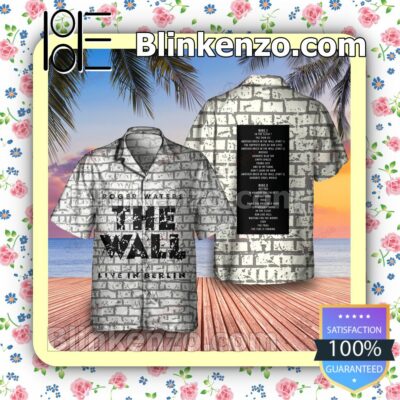 Roger Waters The Wall Live In Berlin Album Cover Button-down Shirts