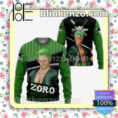 Roronoa Zoro One Piece Anime Personalized T-shirt, Hoodie, Long Sleeve, Bomber Jacket a