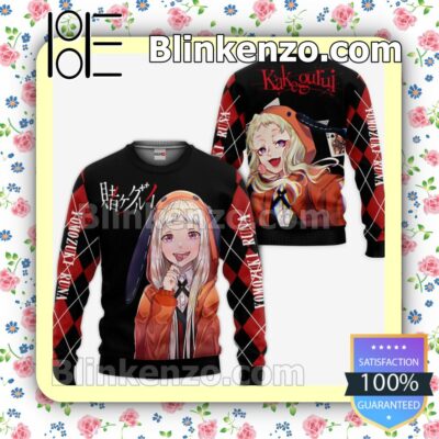 Runa Yomozuki Kakegurui Anime Personalized T-shirt, Hoodie, Long Sleeve, Bomber Jacket a