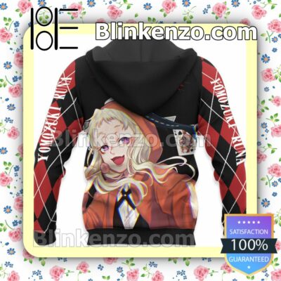 Runa Yomozuki Kakegurui Anime Personalized T-shirt, Hoodie, Long Sleeve, Bomber Jacket x