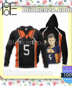 Ryunosuke Tanaka Karasuno Haikyuu Anime Costume Personalized T-shirt, Hoodie, Long Sleeve, Bomber Jacket c