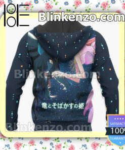 Ryuu to Sobakasu no Hime Naitou Suzu Belle Anime Personalized T-shirt, Hoodie, Long Sleeve, Bomber Jacket x