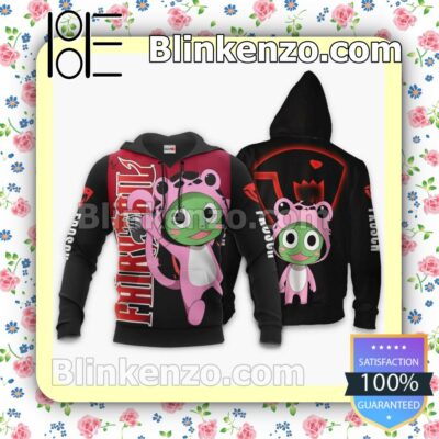 Sabertooth Frosch Fairy Tail Anime Merch Stores Personalized T-shirt, Hoodie, Long Sleeve, Bomber Jacket b
