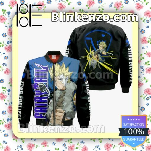 Sabertooth Sting Eucliffe Fairy Tail Anime Merch Stores Personalized T-shirt, Hoodie, Long Sleeve, Bomber Jacket c
