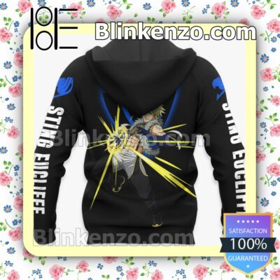 Sabertooth Sting Eucliffe Fairy Tail Anime Merch Stores Personalized T-shirt, Hoodie, Long Sleeve, Bomber Jacket x