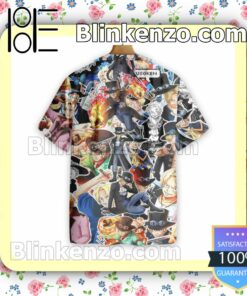 Sabo One Piece Summer Hawaiian Shirt, Mens Shorts a