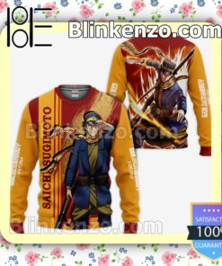 Saichi Sugimoto Golden Kamuy Anime Personalized T-shirt, Hoodie, Long Sleeve, Bomber Jacket a