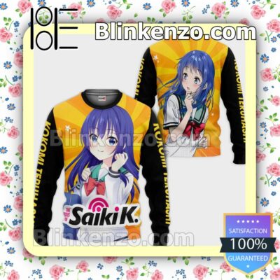 Saiki K Kokomi Teruhashi Saiki K Anime Personalized T-shirt, Hoodie, Long Sleeve, Bomber Jacket a