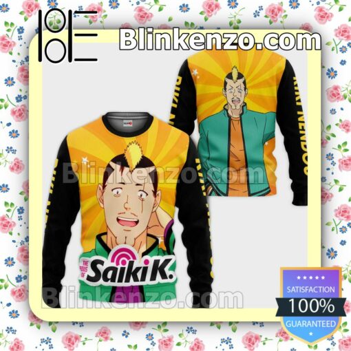 Saiki K Riki Nendou Saiki K Anime Personalized T-shirt, Hoodie, Long Sleeve, Bomber Jacket a