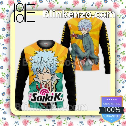 Saiki K Shun Kaidou Saiki K Anime Personalized T-shirt, Hoodie, Long Sleeve, Bomber Jacket a