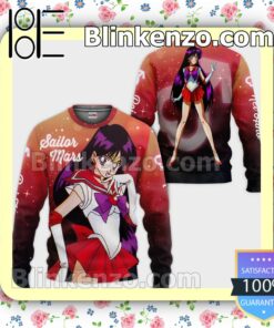 Sailor Mars Rei Hino Sailor Moon Anime Personalized T-shirt, Hoodie, Long Sleeve, Bomber Jacket a