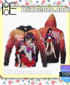 Sailor Mars Rei Hino Sailor Moon Anime Personalized T-shirt, Hoodie, Long Sleeve, Bomber Jacket b