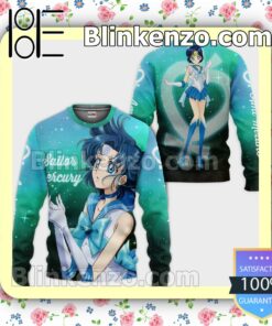 Sailor Mercury Ami Mizuno Sailor Moon Anime Personalized T-shirt, Hoodie, Long Sleeve, Bomber Jacket a