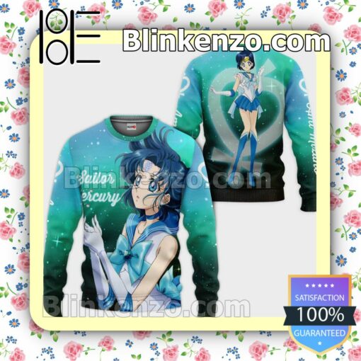 Sailor Mercury Ami Mizuno Sailor Moon Anime Personalized T-shirt, Hoodie, Long Sleeve, Bomber Jacket a