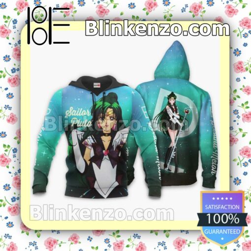 Sailor Pluto Setsuna Meioh Sailor Moon Anime Personalized T-shirt, Hoodie, Long Sleeve, Bomber Jacket b